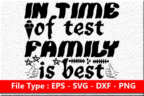 Family Quote Design for Crafts and Graphics