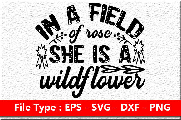 Garden Quote Design in Graphics for Crafts