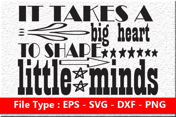 Teacher Quote Design for Crafts and Graphics